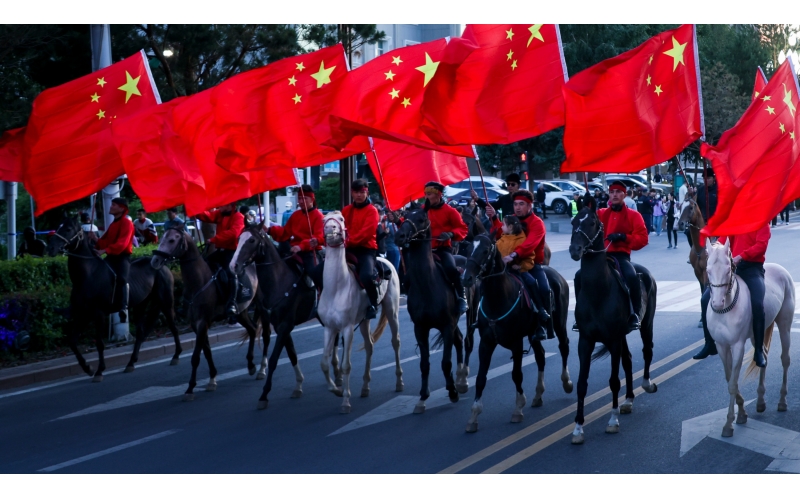 阿勒泰布尔津县巡游